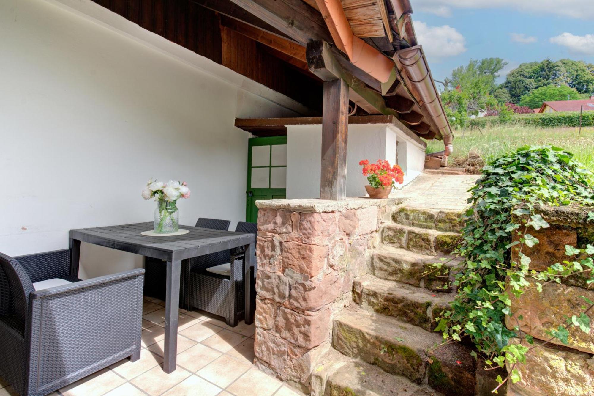 Apartment Landhotel Zum Storchennest Bann Bagian luar foto