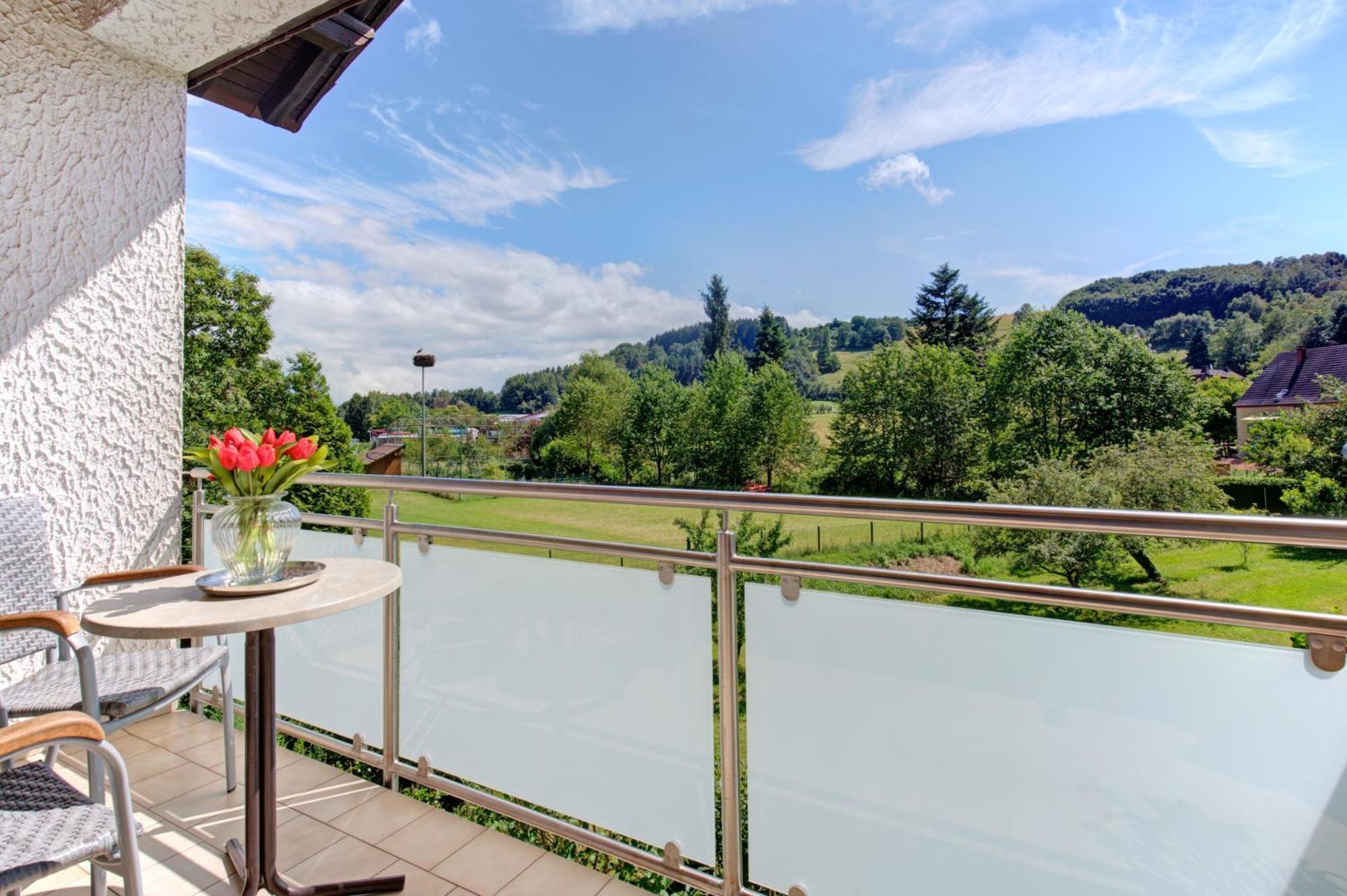 Apartment Landhotel Zum Storchennest Bann Bagian luar foto