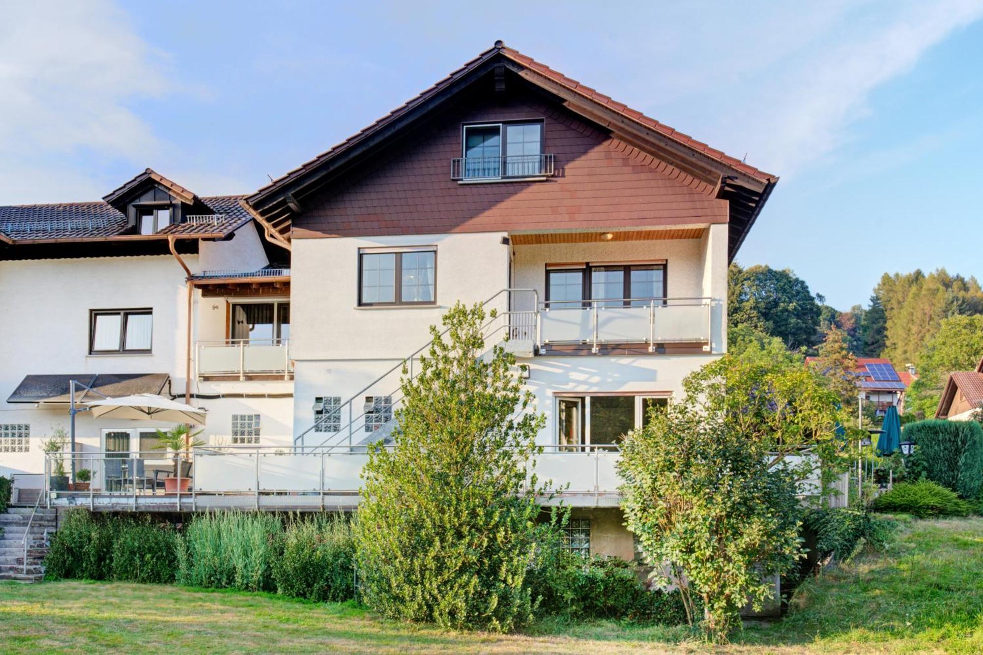 Apartment Landhotel Zum Storchennest Bann Bagian luar foto
