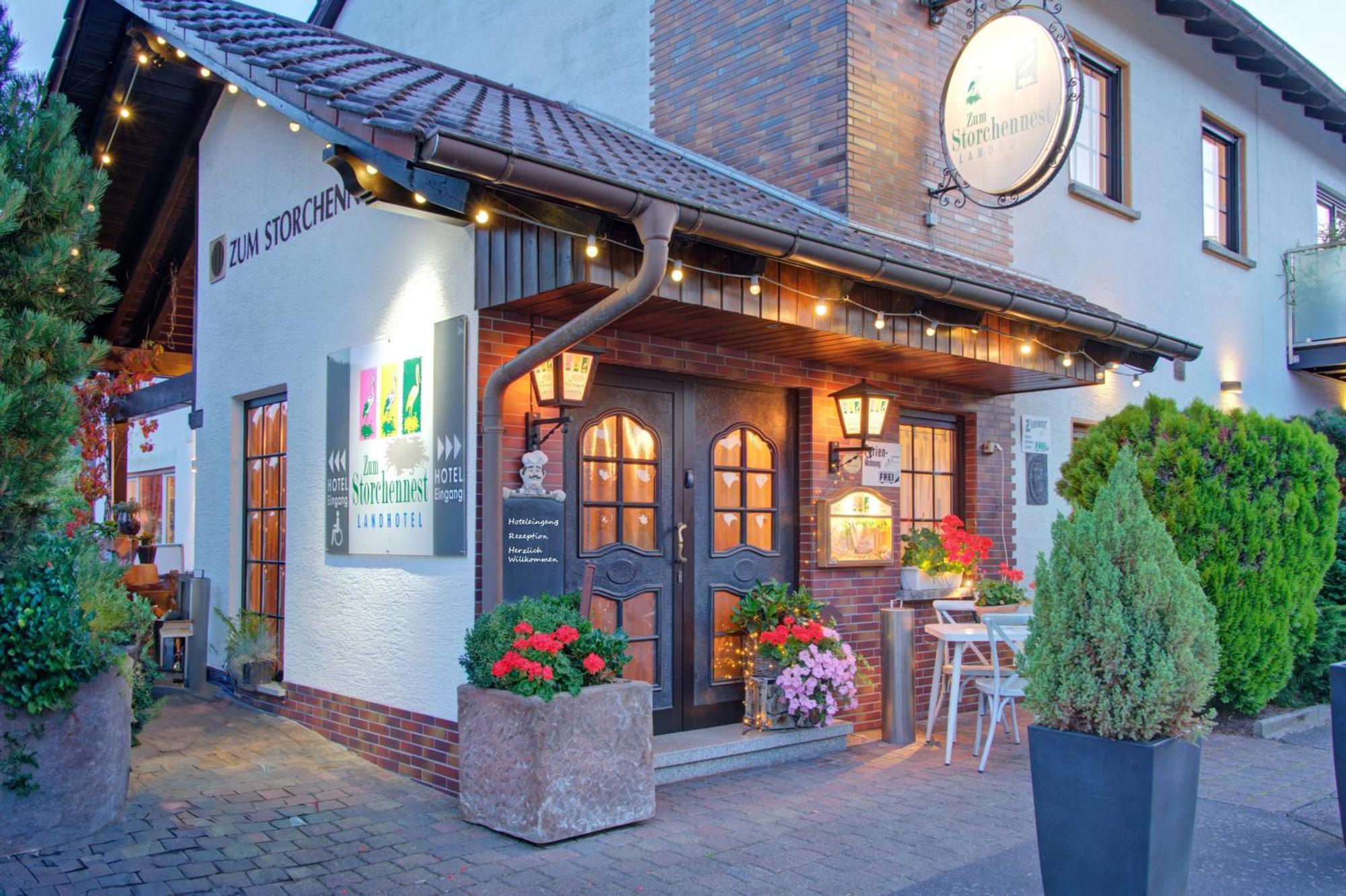 Apartment Landhotel Zum Storchennest Bann Bagian luar foto