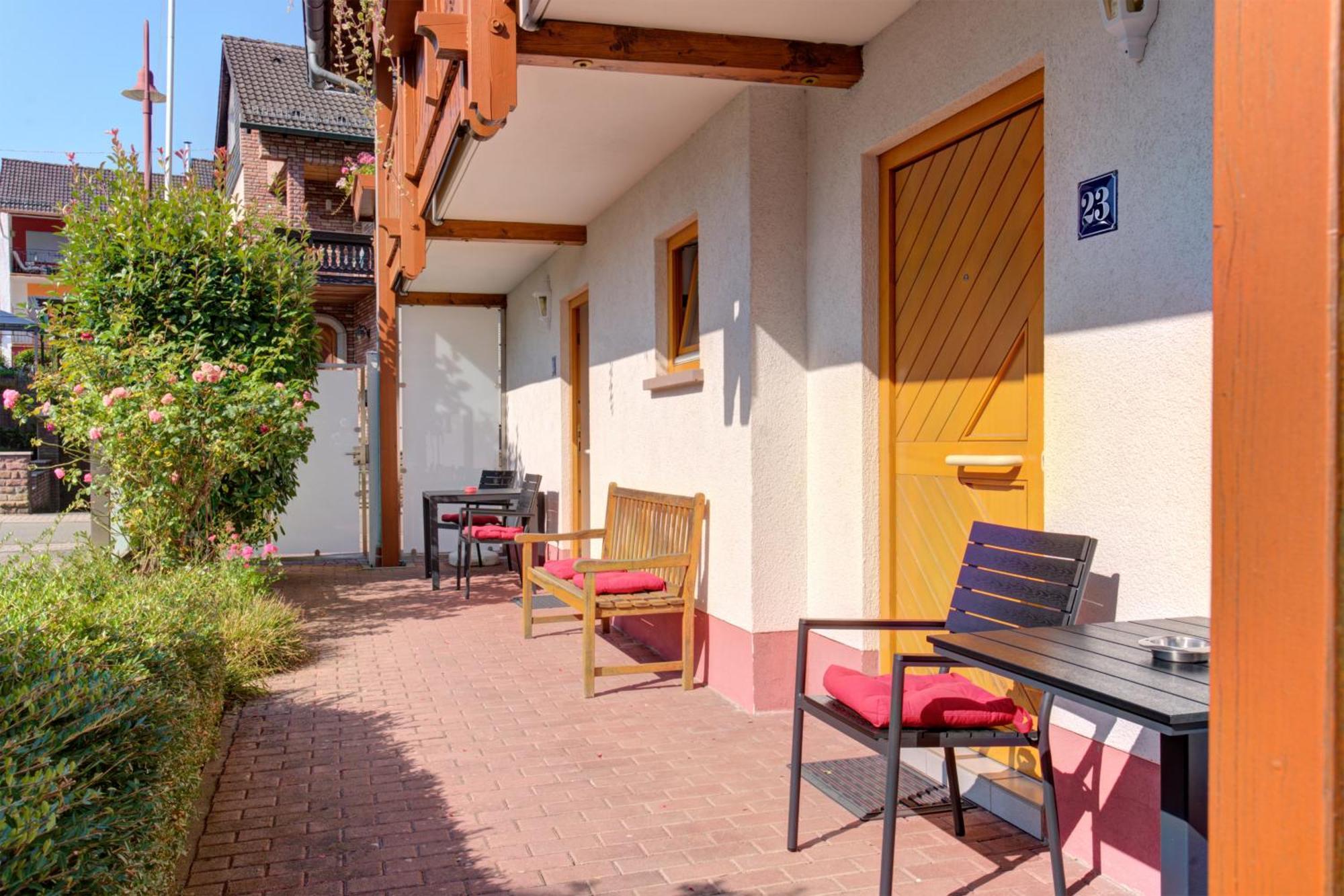 Apartment Landhotel Zum Storchennest Bann Bagian luar foto